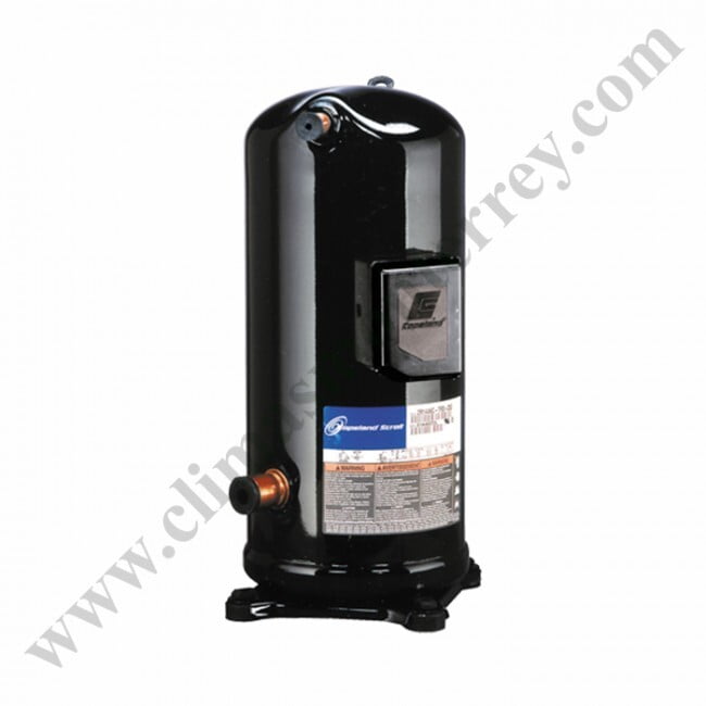 Compresor Copeland Scroll ZR Btus 17,300, EER 9.85, 208-230/1/60, 407C, HP 1.5, CFH 187 - ZR18K5E-PFV-800 Compresor Copeland Scroll ZR Btus 17,300, EER 9.85, 208-230/1/60, 407C, HP 1.5, CFH 187 - ZR18K5E-PFV-800