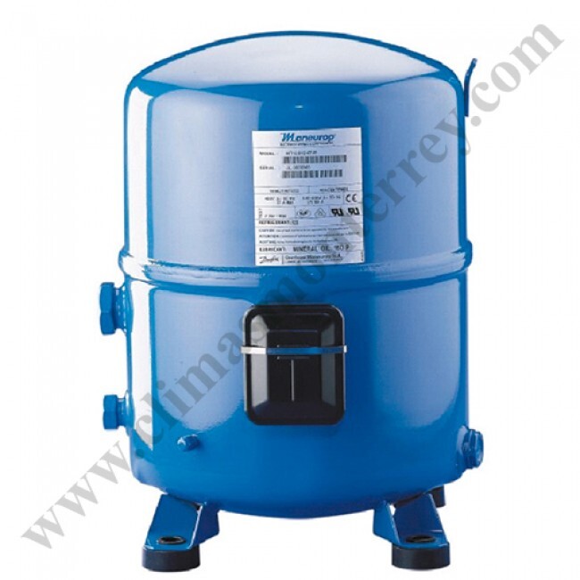 Compresor Reciprocante Para R22,Hermetico Trifasico,Hp 7,440V/60Hz,Para Refrigeracion Y A/C - Mt80-4Vm