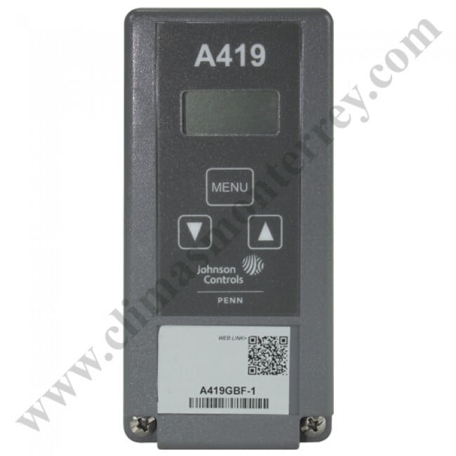 Control De Temperatura Electrónico Voltaje 115 A 230, Incluye Sensor, Una Sola Etapa, Johonson Controls A419Abc-1C Control De Temperatura Electrónico Voltaje 115 A 230, Incluye Sensor, Una Sola Etapa, Johonson Controls A419Abc-1C
