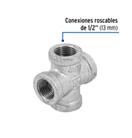 Cruz, acero galvanizado, 1/2' - CG-521 / 48743