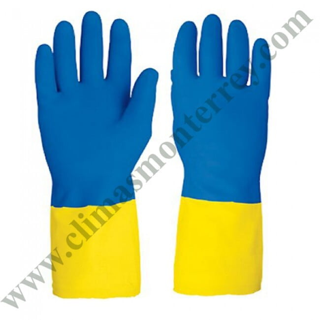 Guantes de látex para limpieza, medianos, reforzados - GU-LIM-MX / 15268 Guantes de látex para limpieza, medianos, reforzados - GU-LIM-MX / 15268