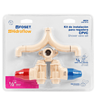 KIT conexiones CPVC para instalación regadera, sin manerales - CPVC-KIT-B / 46034 KIT conexiones CPVC para instalación regadera, sin manerales - CPVC-KIT-B / 46034