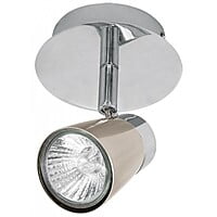 Luminario de sobreponer con 1 spot base GU10, Volteck - SOB-301S / 48432 Luminario de sobreponer con 1 spot base GU10, Volteck - SOB-301S / 48432
