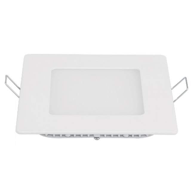Luminario led slim de empotrar cuadrado, 6500K, 6W - EMP-400L / 48540