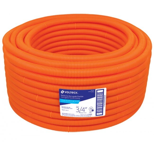 Metro de poliducto 3/4' corrugado flex. s/guía, rollo 50 m - PF-3/4 / 45019 Metro de poliducto 3/4' corrugado flex. s/guía, rollo 50 m - PF-3/4 / 45019