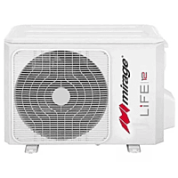 Set MiniSplit Mirage Life 12 PLUS 1.5 Ton, 220V, Frio/Calor - SETCLC181T Set MiniSplit Mirage Life 12 PLUS 1.5 Ton, 220V, Frio/Calor - SETCLC181T