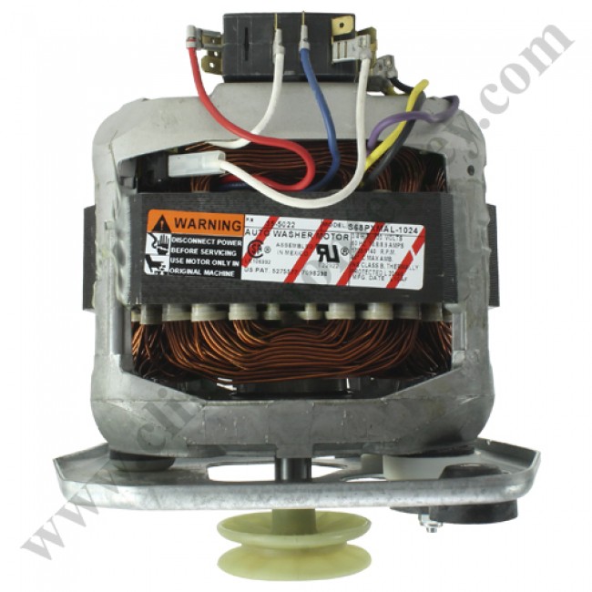 Motor De Montaje / Placa Para Lavadora (Completa), 3/4Hp, 120V, 60Hz, 10.8/8.9 Amps, 1725/1140 Rpm Maytag - 21001400