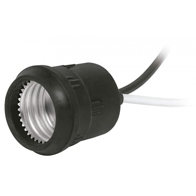 Portalámpara de PVC para intemperie, Volteck - POIN-10 / 46509 Portalámpara de PVC para intemperie, Volteck - POIN-10 / 46509