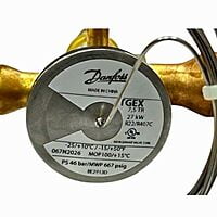 Válvula De Expansión Tgex 8, R-22, Con Orificio Fijo Incluido, Capacidad Tr 7.5, (Rango -40C A +10C), Conexión 5/8 - 7/8 Pulgadas, Danfoss 067N2026 Válvula De Expansión Tgex 8, R-22, Con Orificio Fijo Incluido, Capacidad Tr 7.5, (Rango -40C A +10C), Conexión 5/8 - 7/8 Pulgadas, Danfoss 067N2026