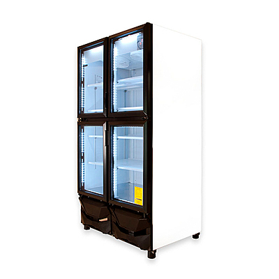 Enfriador Vertical Cfx-37 4 Puertas Criotec - Cfx-37 4P