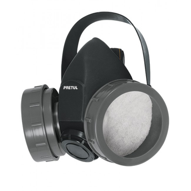 Respirador sin cartucho, 2 filtros, Pretul - RES-2-P / 23391 Respirador sin cartucho, 2 filtros, Pretul - RES-2-P / 23391