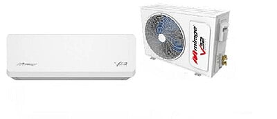 Set Minisplit Mirage Inverter 1.0 Tonelada Frio / Calor V32 16 Seer