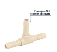 Tee inserción reducción, 3/4' x 1/2' - CM-721 / 48572 Tee inserción reducción, 3/4' x 1/2' - CM-721 / 48572