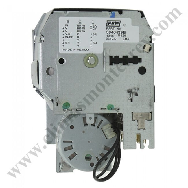 Timer Para Lavadora, 1/2Hp, 15-7.5A, 125-250Vac / 13-6.5A, 125-250Vac / 5-2.5A, 125-250Vac - 285938