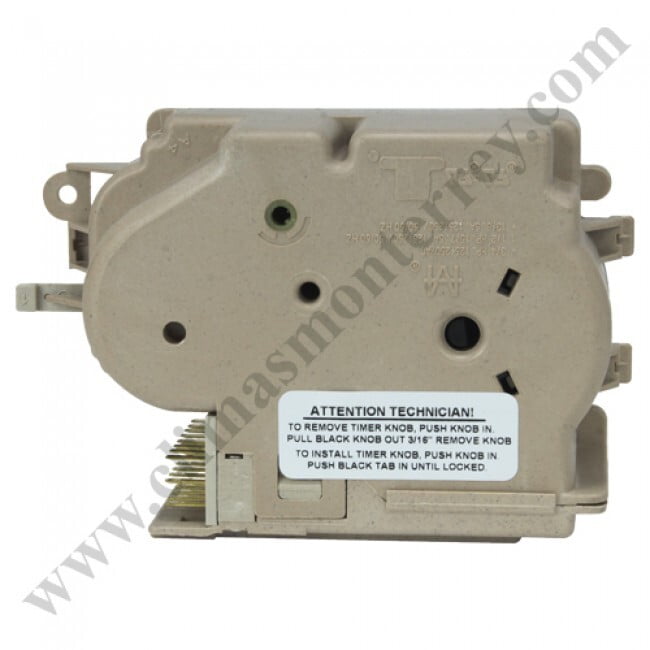 Timer Para Lavadora, 3/4Hp 125-250Vac / 1/2Hp 15-7.5A 125-250Vac / 13-6.5A 125-250V, 50-60Hz - 3949208