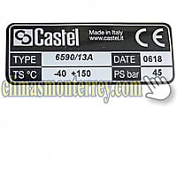 Valvula Bola 1-5/8 Con Acceso Castel - 6590/13A